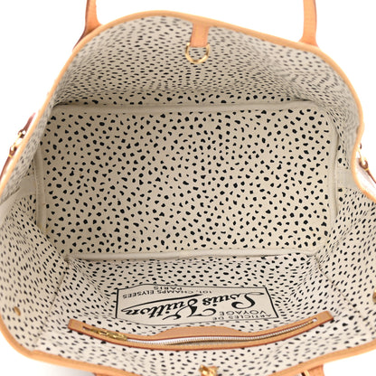 Louis Vuitton Monogram Kusama Waves Neverfull MM White 5 of 8