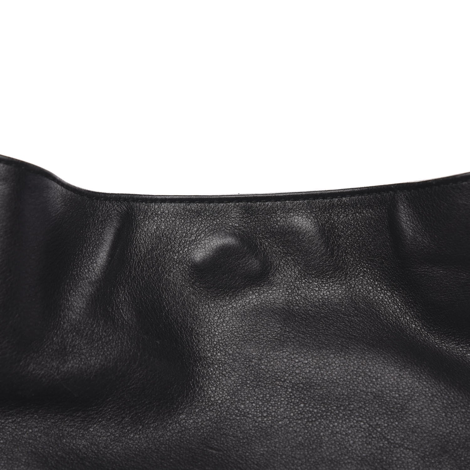 Gucci Calfskin Bamboo Top Handle Bag Black 10 of 12