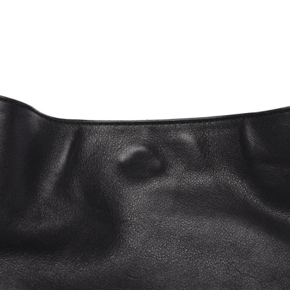 Gucci Calfskin Bamboo Top Handle Bag Black 10 of 12
