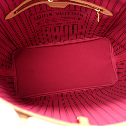 Louis Vuitton Monogram Neo Neverfull MM Pivoine 6 of 11