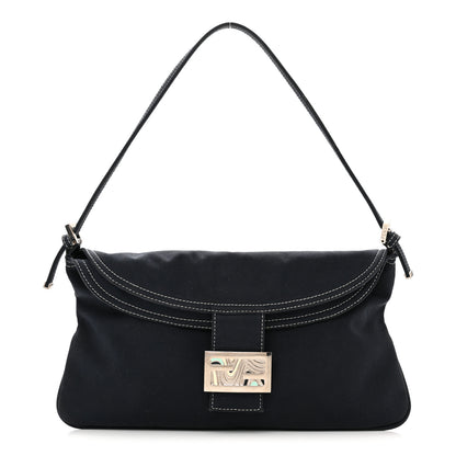 Fendi Denim Baguette Blue 1 of 19