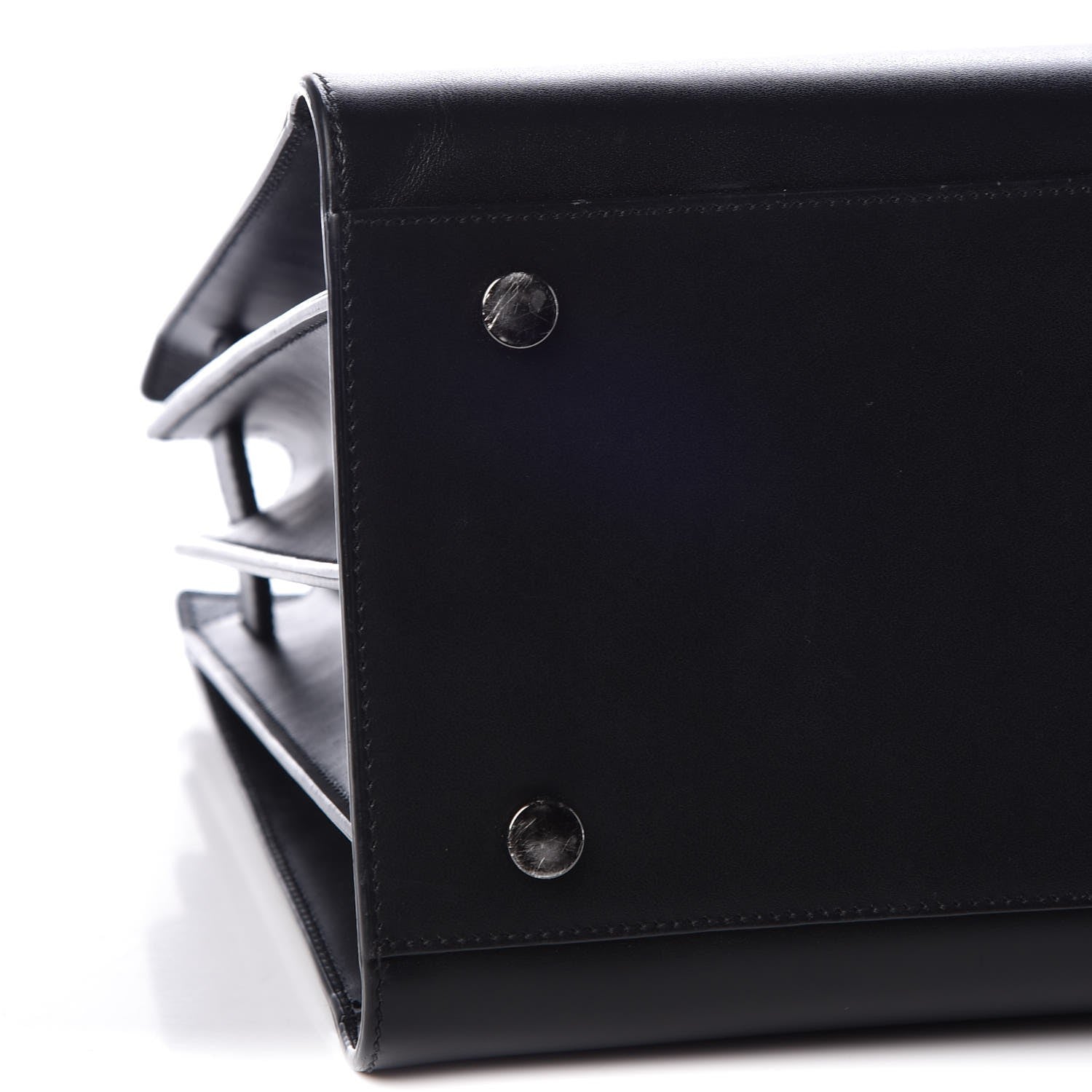 Saint Laurent Smooth Calfskin Small Sac De Jour Black 8 of 10