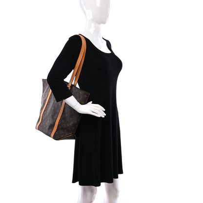 Louis Vuitton Monogram Sac Shopping Tote 3 of 9