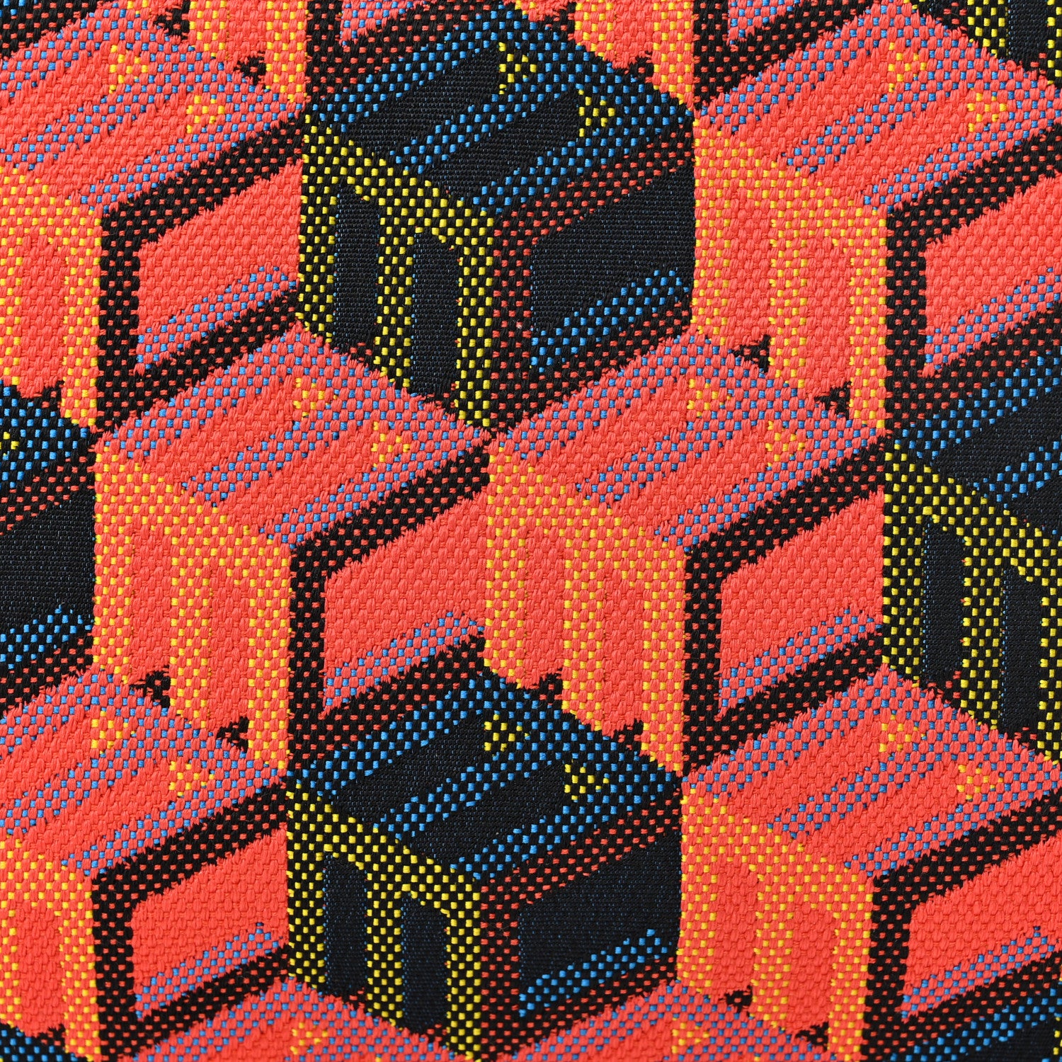 MCM Jacquard Cubic Monogram Rockstar Shoulder Bag Multicolor 7 of 10