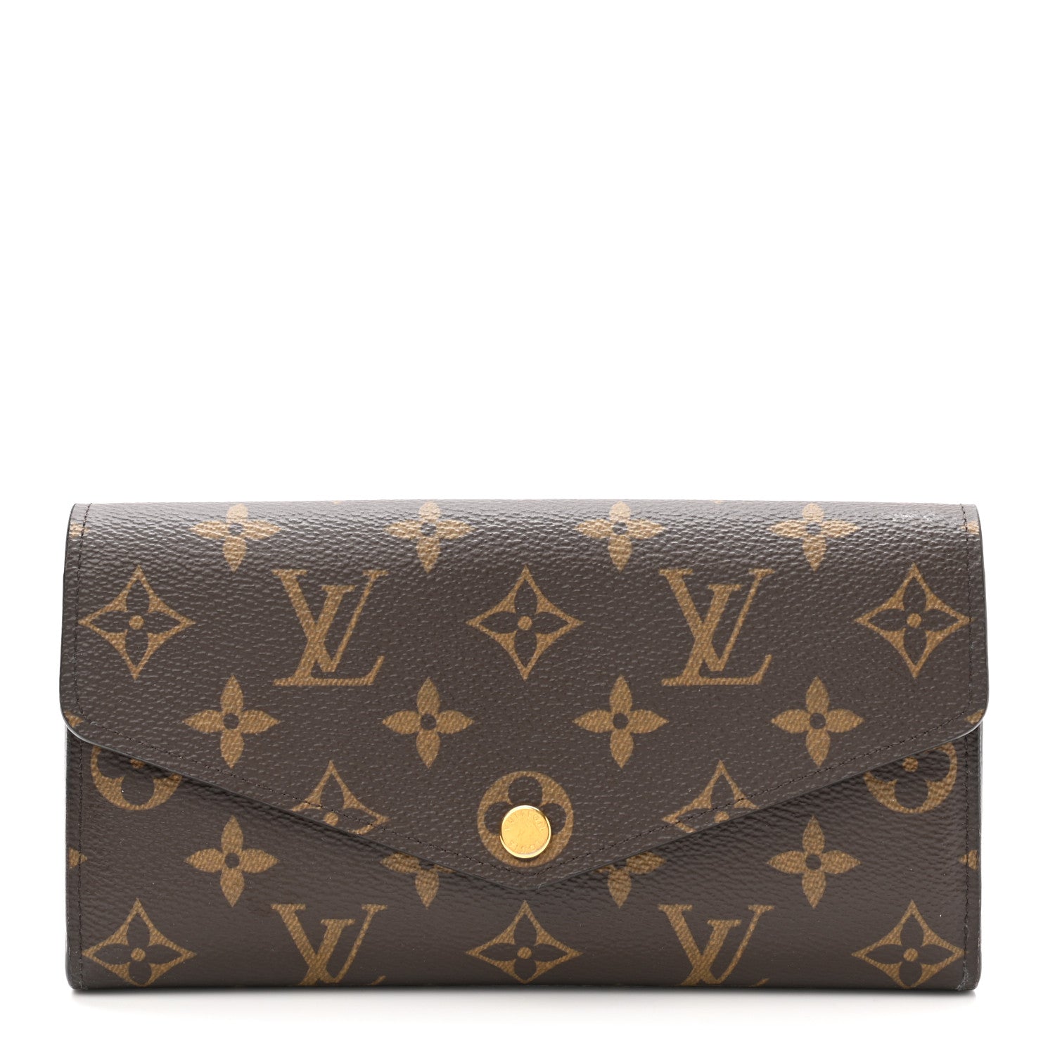Louis Vuitton Monogram Sarah Wallet NM Coquelicot 1 of 9