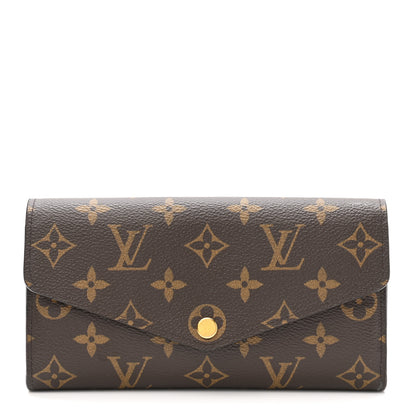 Louis Vuitton Monogram Sarah Wallet NM Coquelicot 1 of 9