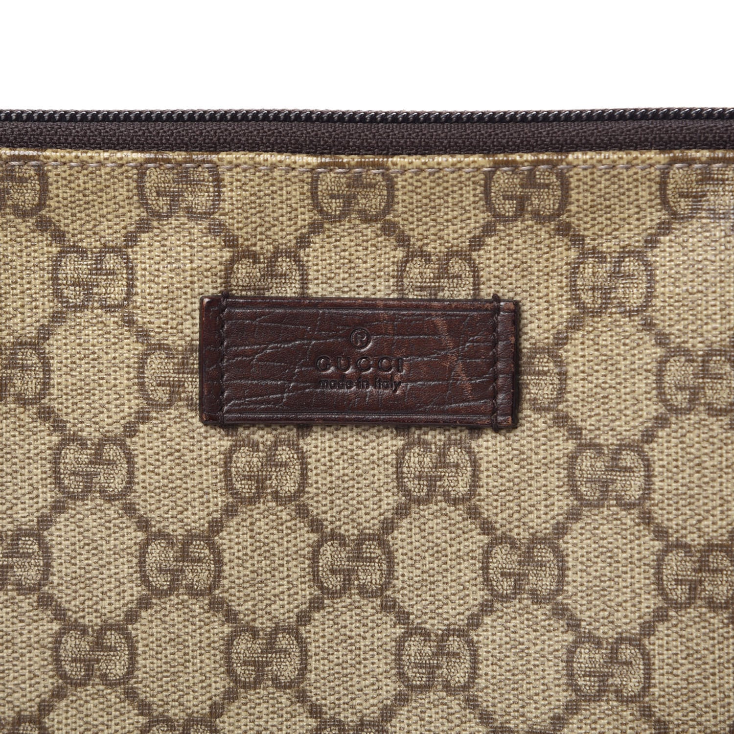 Gucci GG Plus Monogram Portfolio Brown 6 of 14