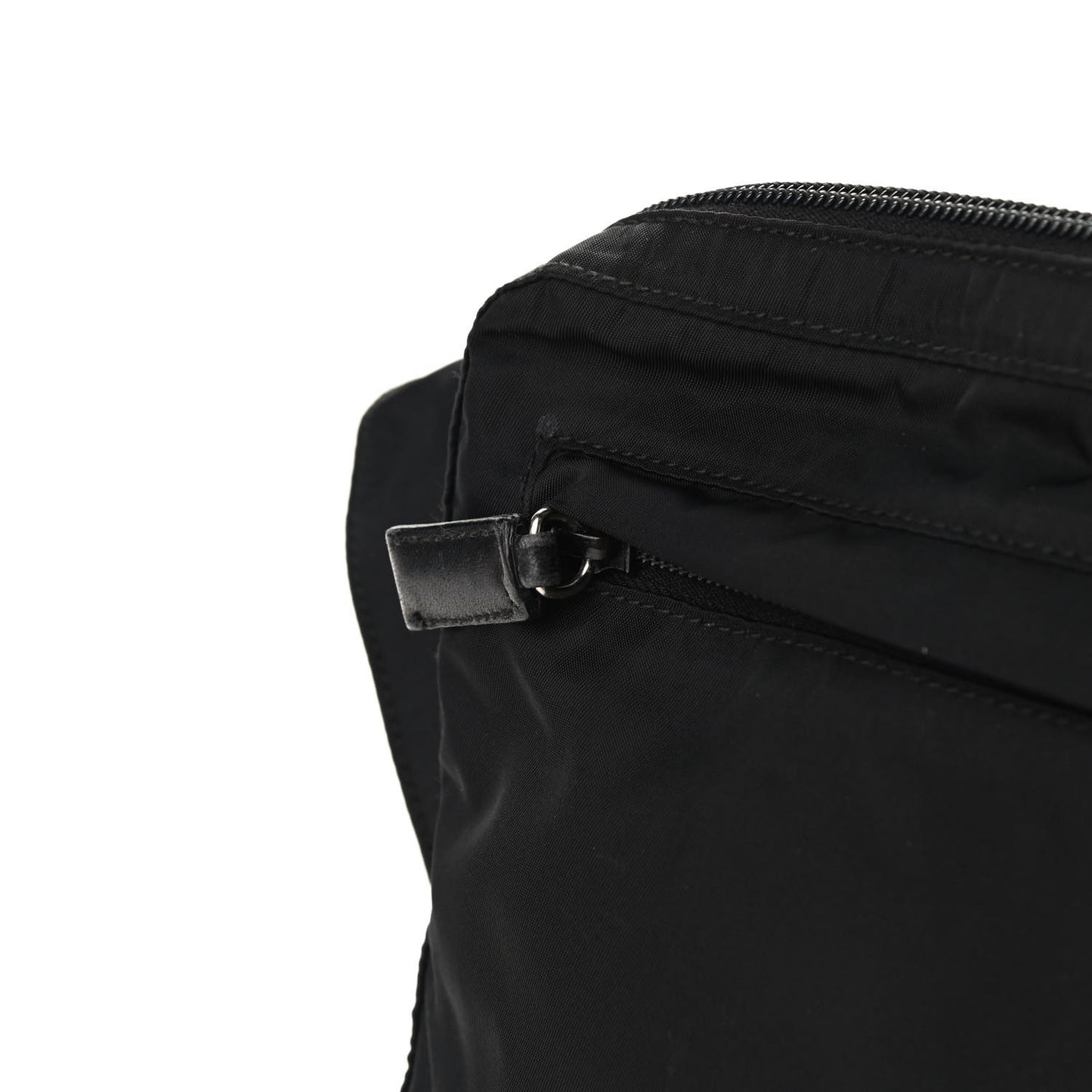 Tessuto Nylon Belt Bag Black