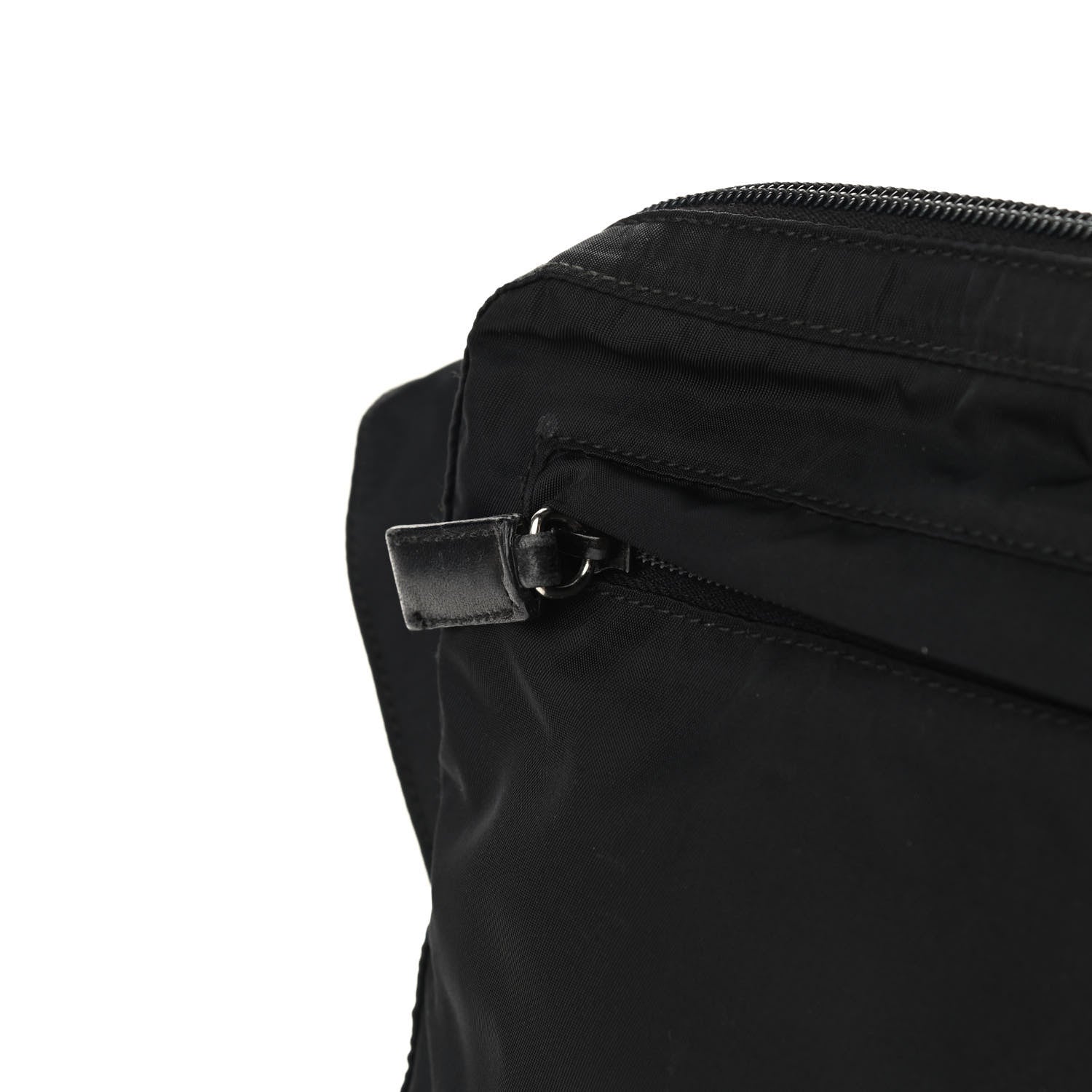 Prada Tessuto Nylon Belt Bag Black 13 of 14