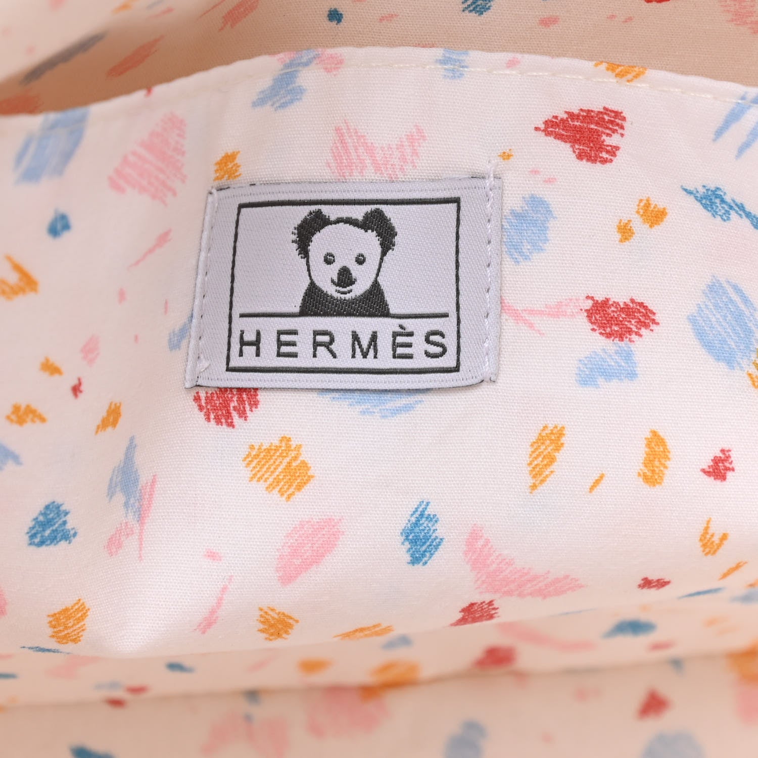 Hermes Cotton Stripe Bolide Passe-Passe Case 7 of 9