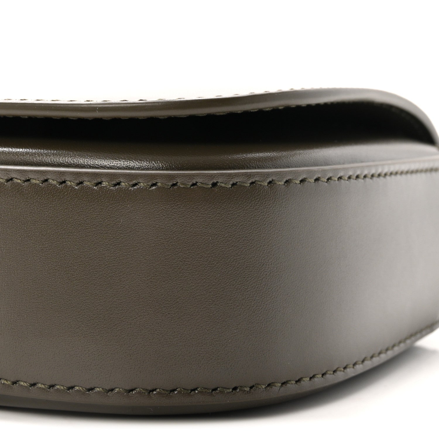Saint Laurent Box Calfskin Mini Voltaire Shoulder Bag  Deep Musk 9 of 10