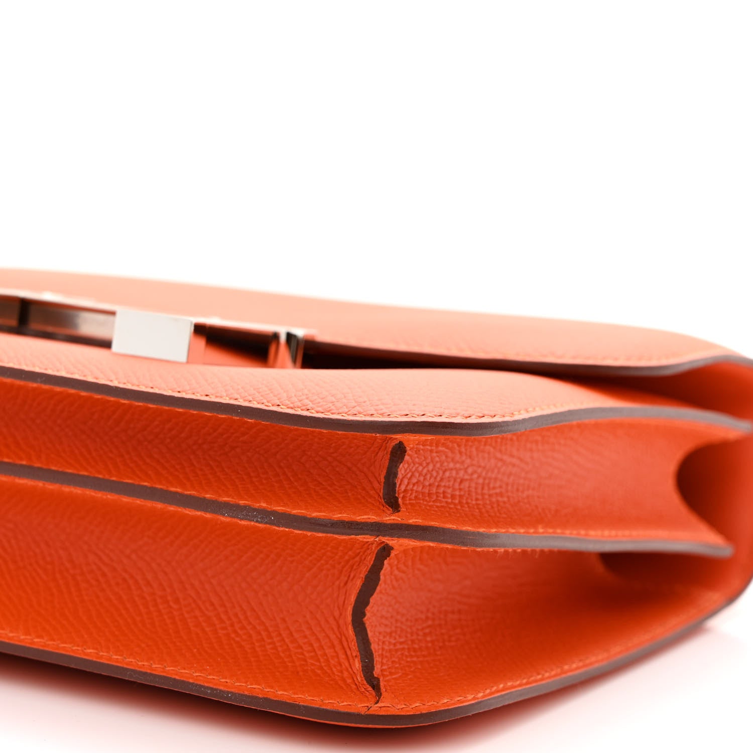 Hermes Epsom Constance 18 Orange Poppy 10 of 11