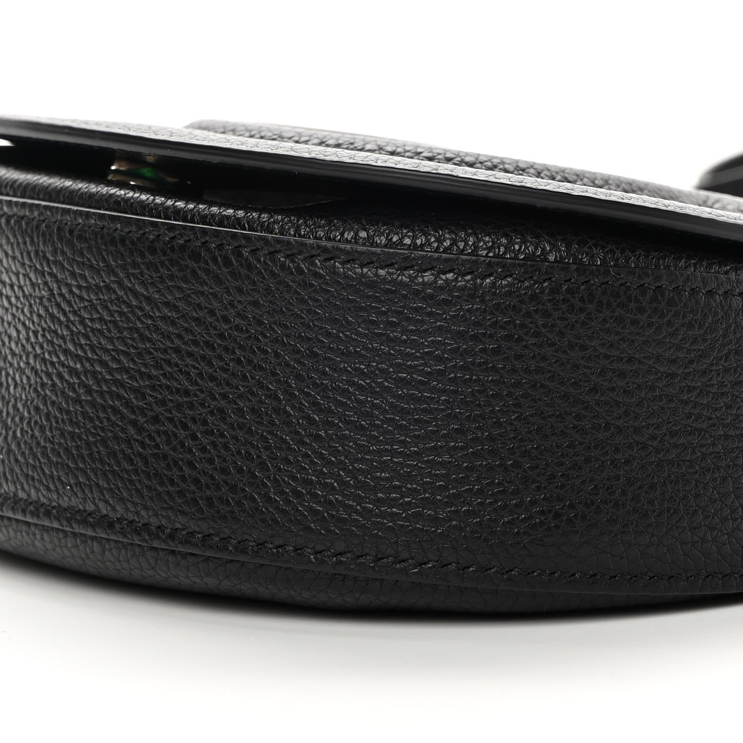 Salvatore Ferragamo Calfskin Gancini City Crossbody Black 9 of 9