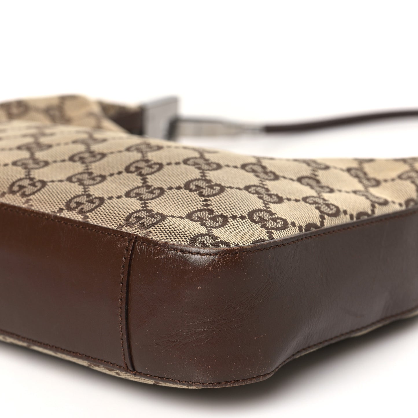 Monogram GG Clasp Hobo Tan