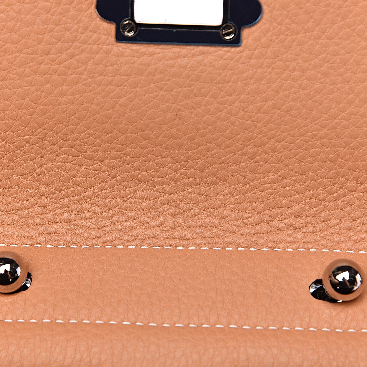 Proenza Schouler Calfskin Small Hava Top Handle Bag Wheat 7 of 13