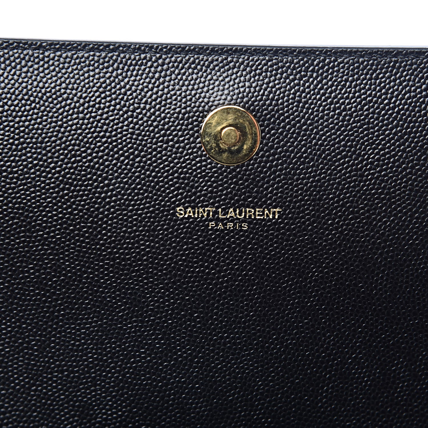 Saint Laurent Grain De Poudre Classic Monogram Kate Clutch Black 6 of 14