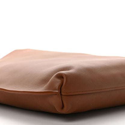 Saint Laurent Calfskin Medium Suzanne Hobo Brick 7 of 8