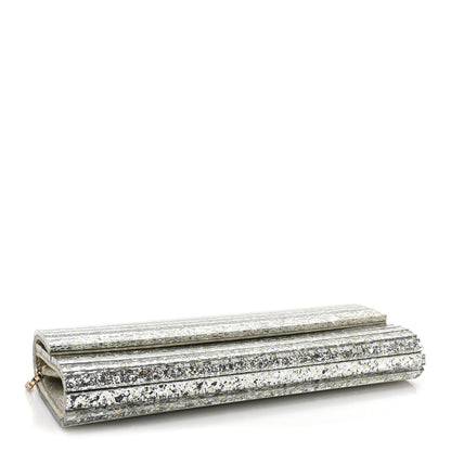 Jimmy Choo Acrylic Glitter Sweetie Clutch Champagne 4 of 9