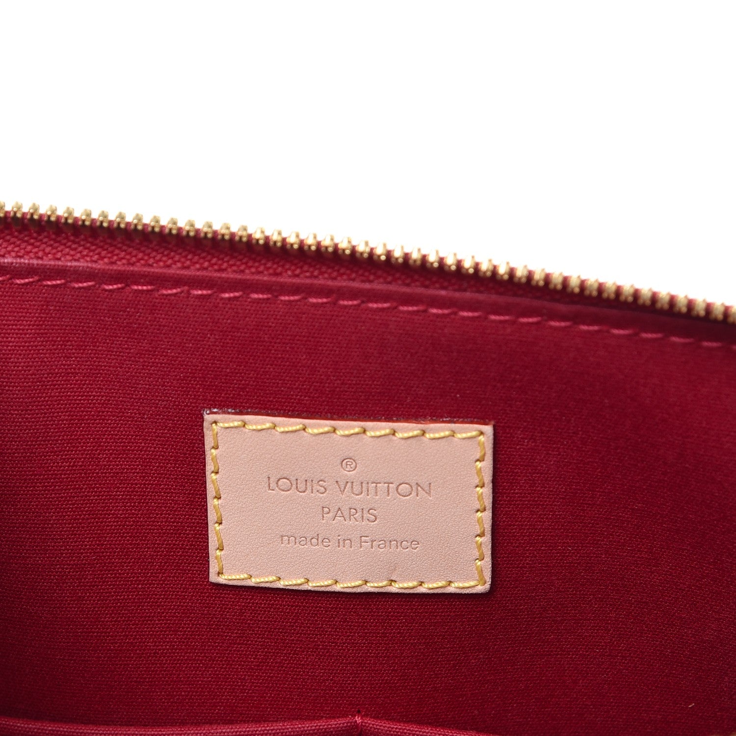 Louis Vuitton Vernis Alma PM Pomme D'Amour 6 of 7