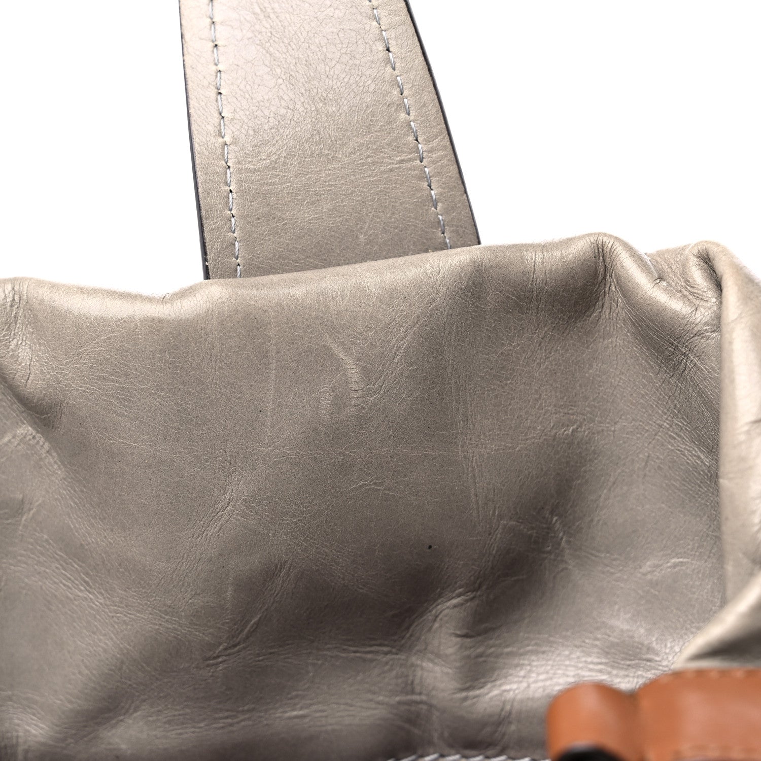 Chanel Iridescent Calfskin Quilted Small In The Mix Tote Grey 11 of 14