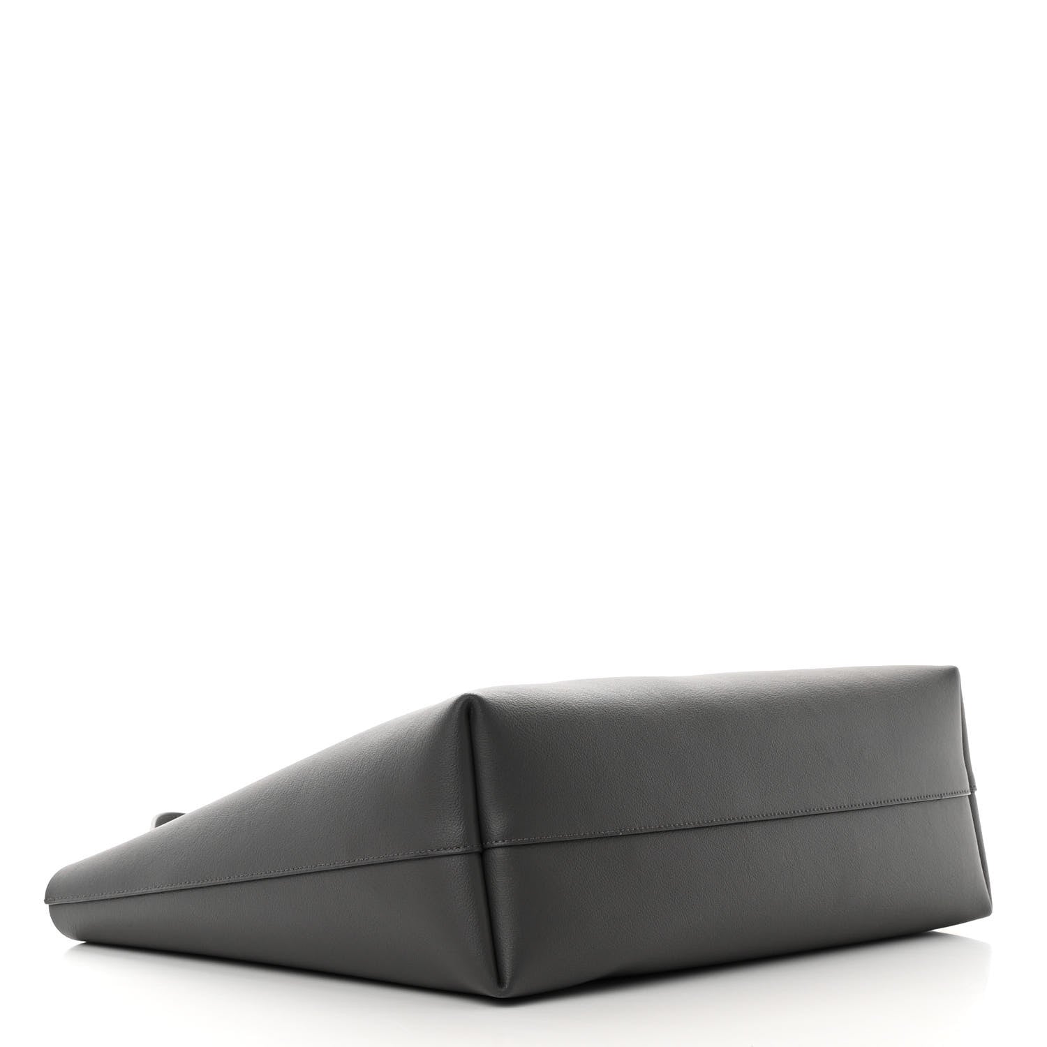 Saint Laurent Calfskin Large Shopping Tote Storm 5 of 14