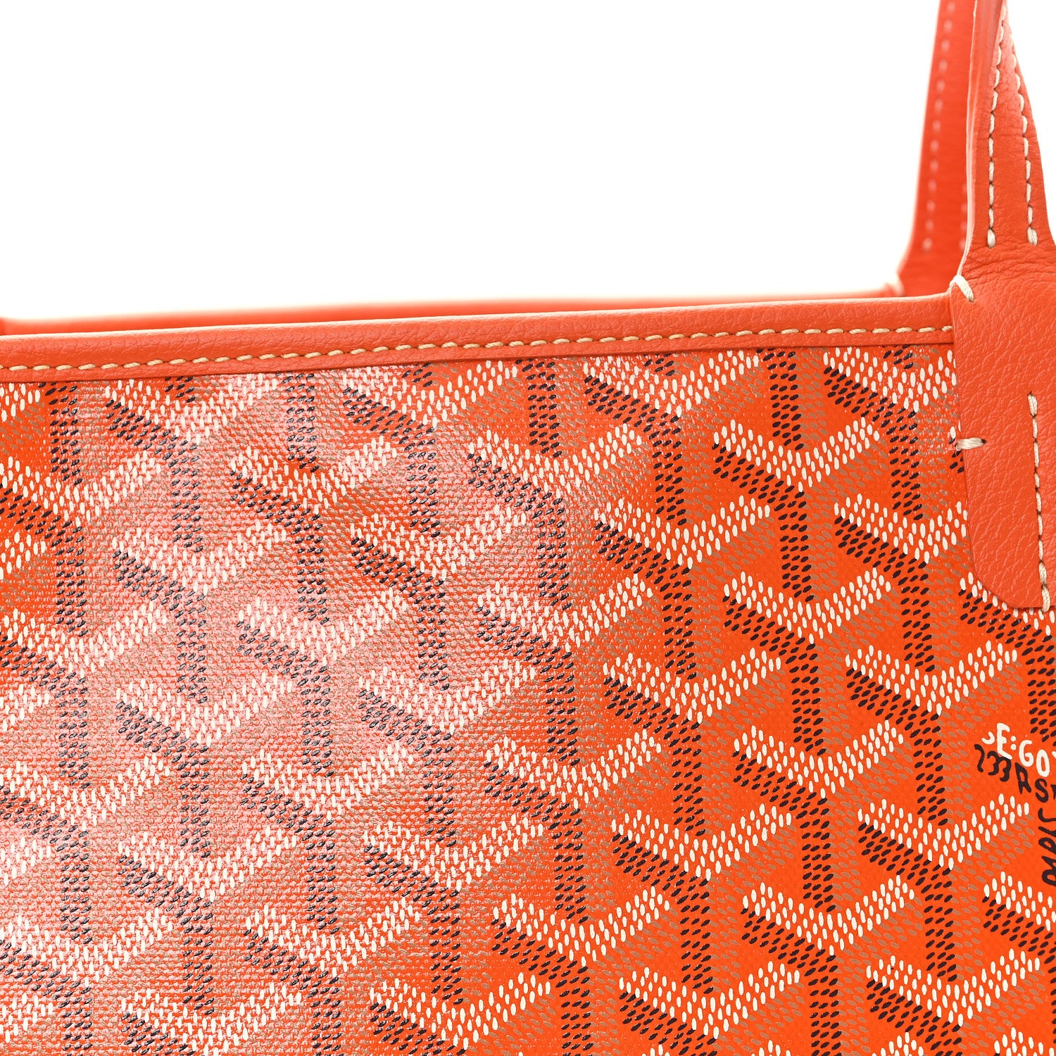 Goyard Goyardine Artois MM Orange 15 of 19