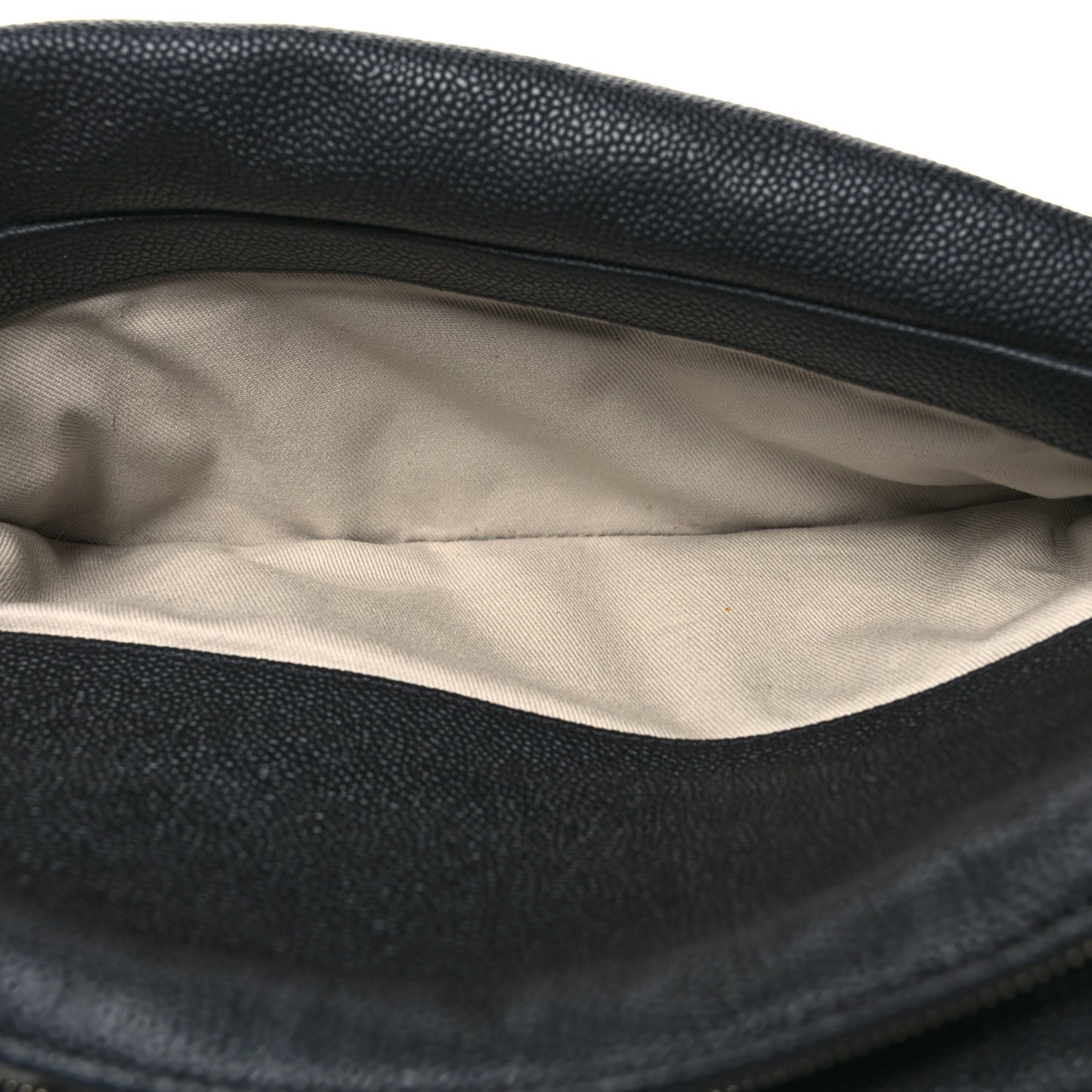 Caviar Quilted Jumbo Easy Flap Black