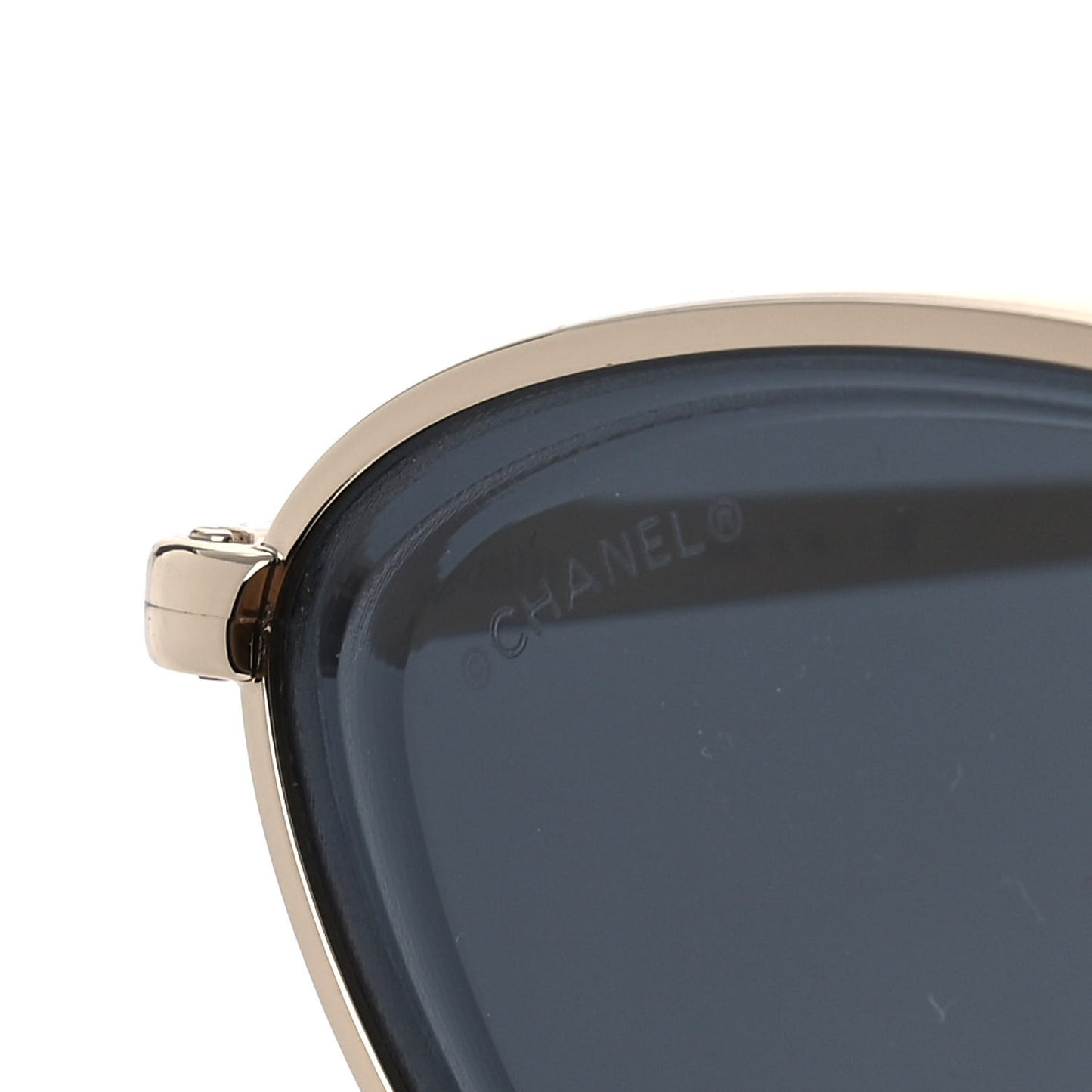 Metal Cat Eye Sunglasses 4255 Gold