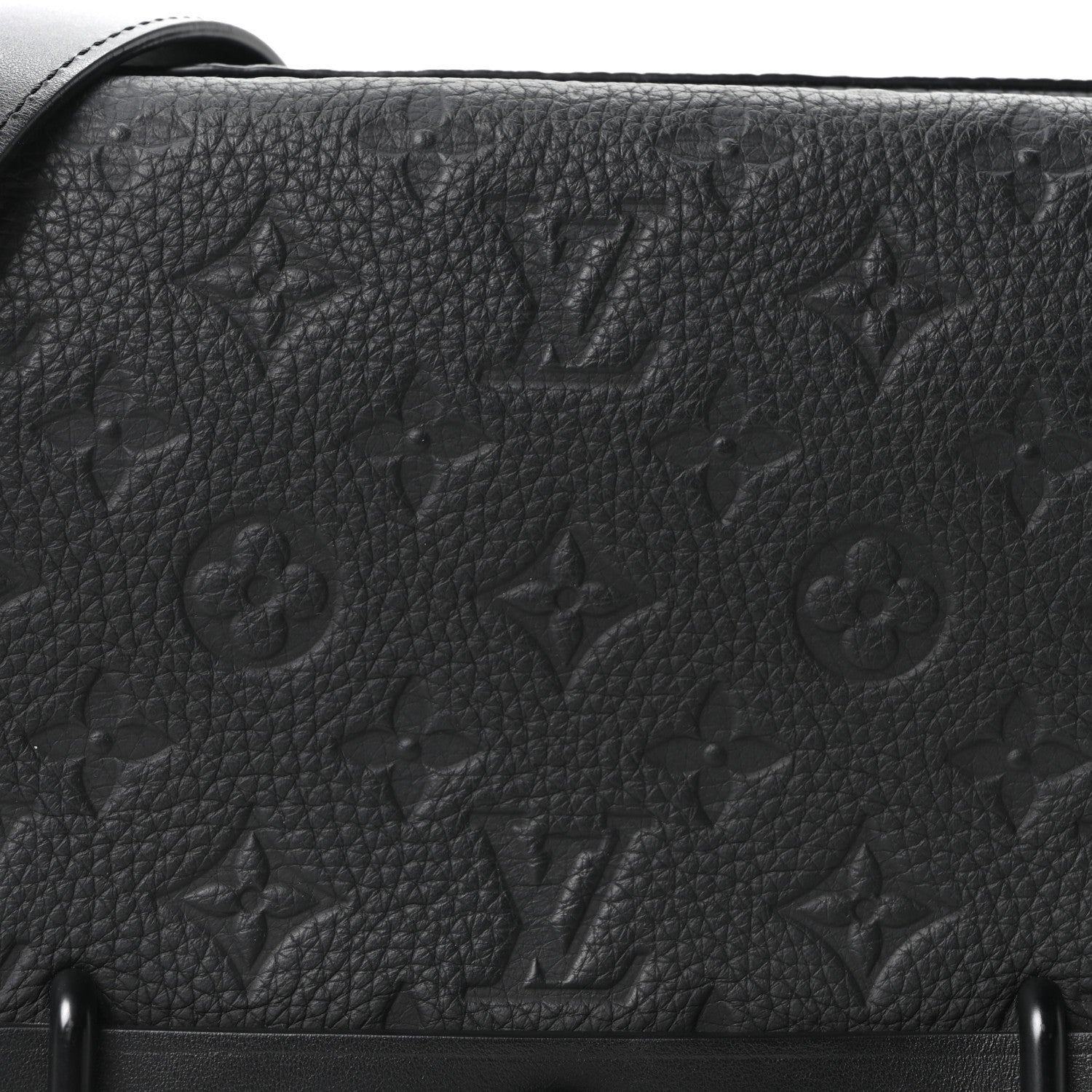 Louis Vuitton Taurillon Monogram Steamer Messenger Black 7 of 9