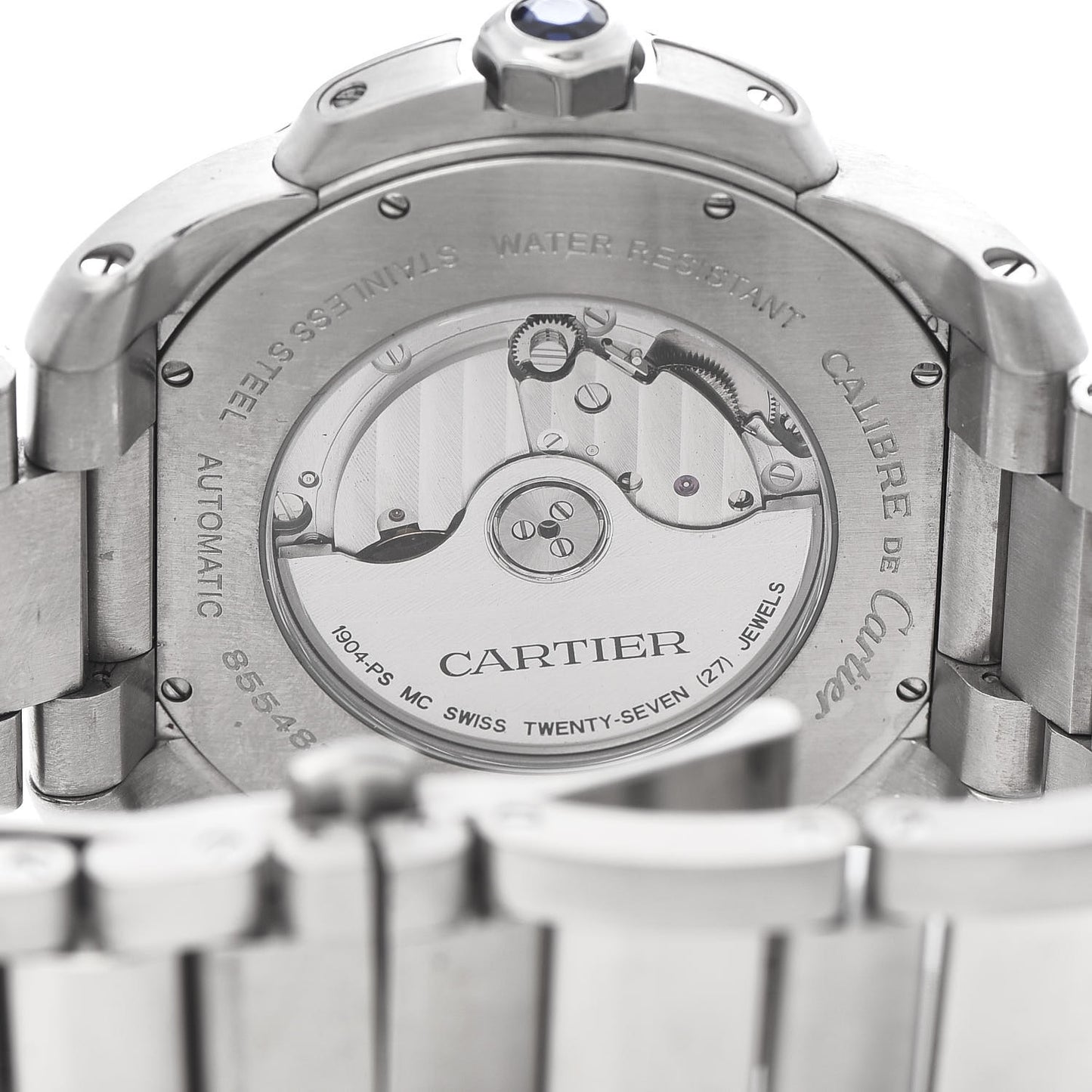 Stainless Steel 42mm Calibre de Cartier Automatic Watch