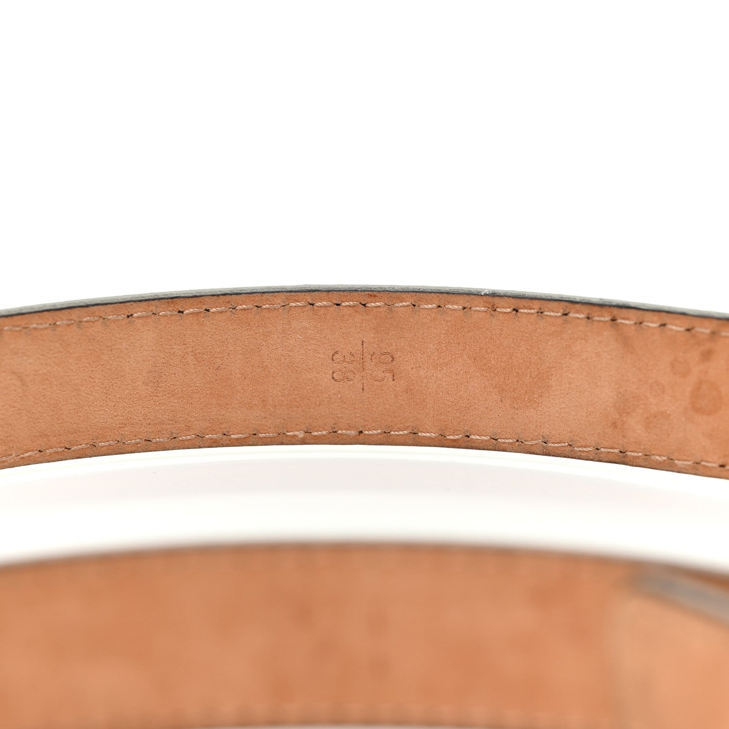 Louis Vuitton Calfskin Monogram 30mm LV Initiales Belt 95 38 Black 4 of 10