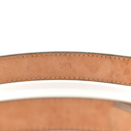 Louis Vuitton Calfskin Monogram 30mm LV Initiales Belt 95 38 Black 4 of 10