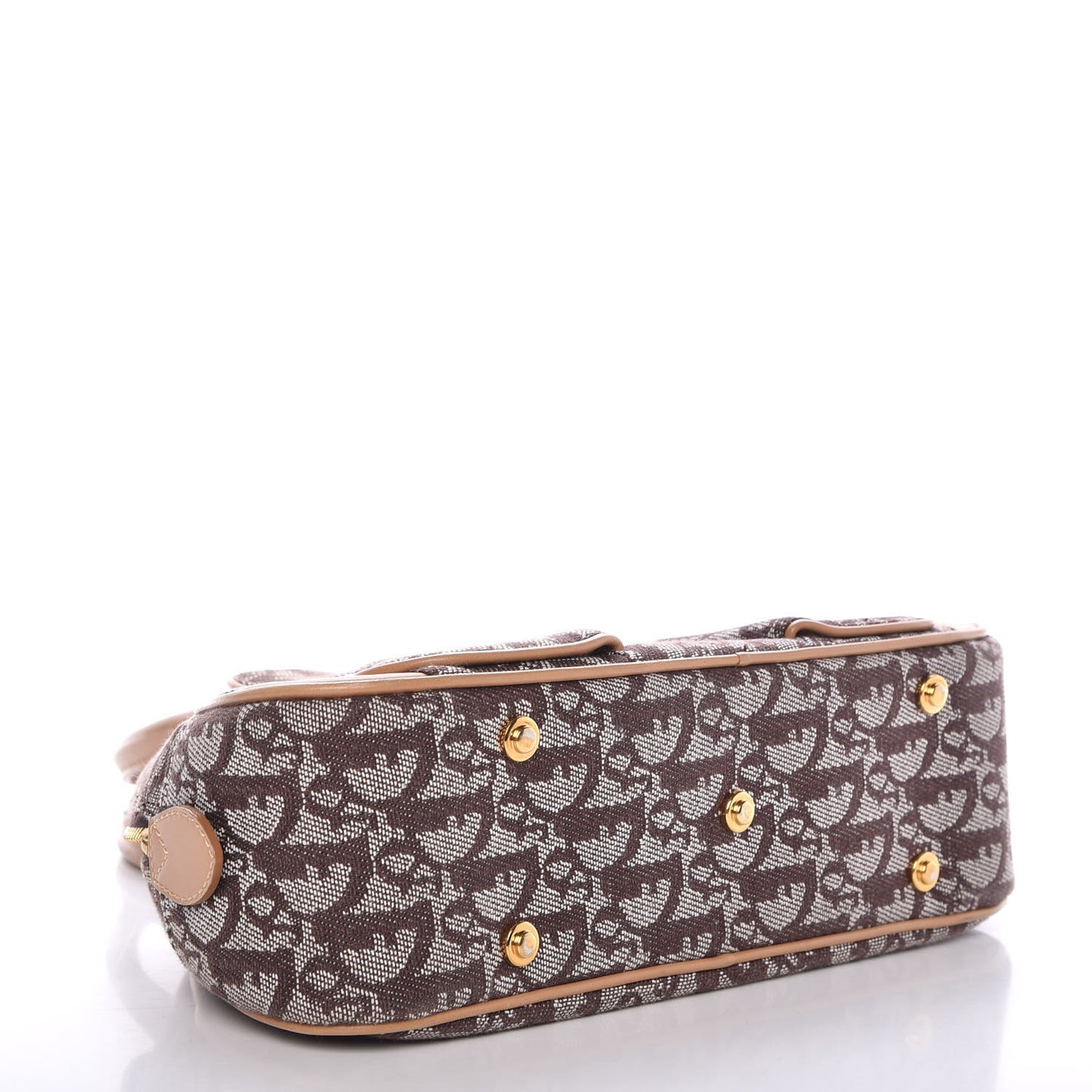 Monogram Mini Saddle Bowler Brown