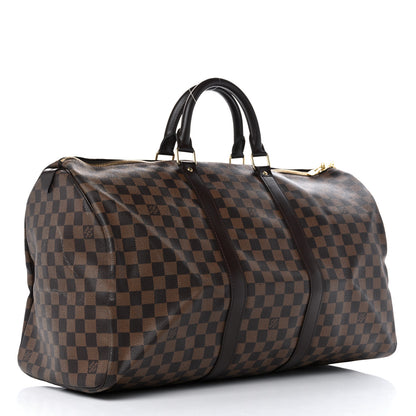 Louis Vuitton Damier Ebene Keepall 50 2 of 11