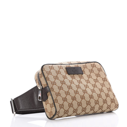 Gucci Monogram Belt Bag Dark Brown 4 of 7