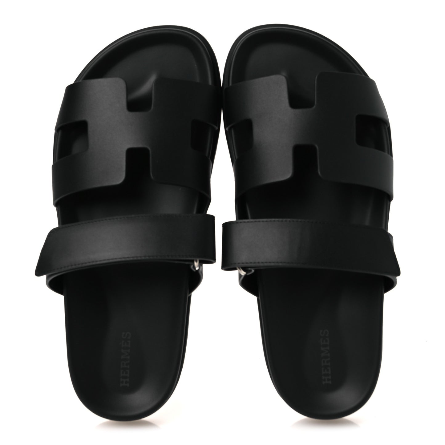 Calfskin Womens Chypre Sandals 38 Black
