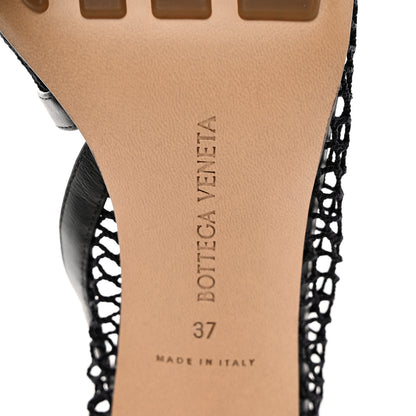 Bottega Veneta Mesh Nappa Chunky Chain Sandals 37 Black 6 of 11
