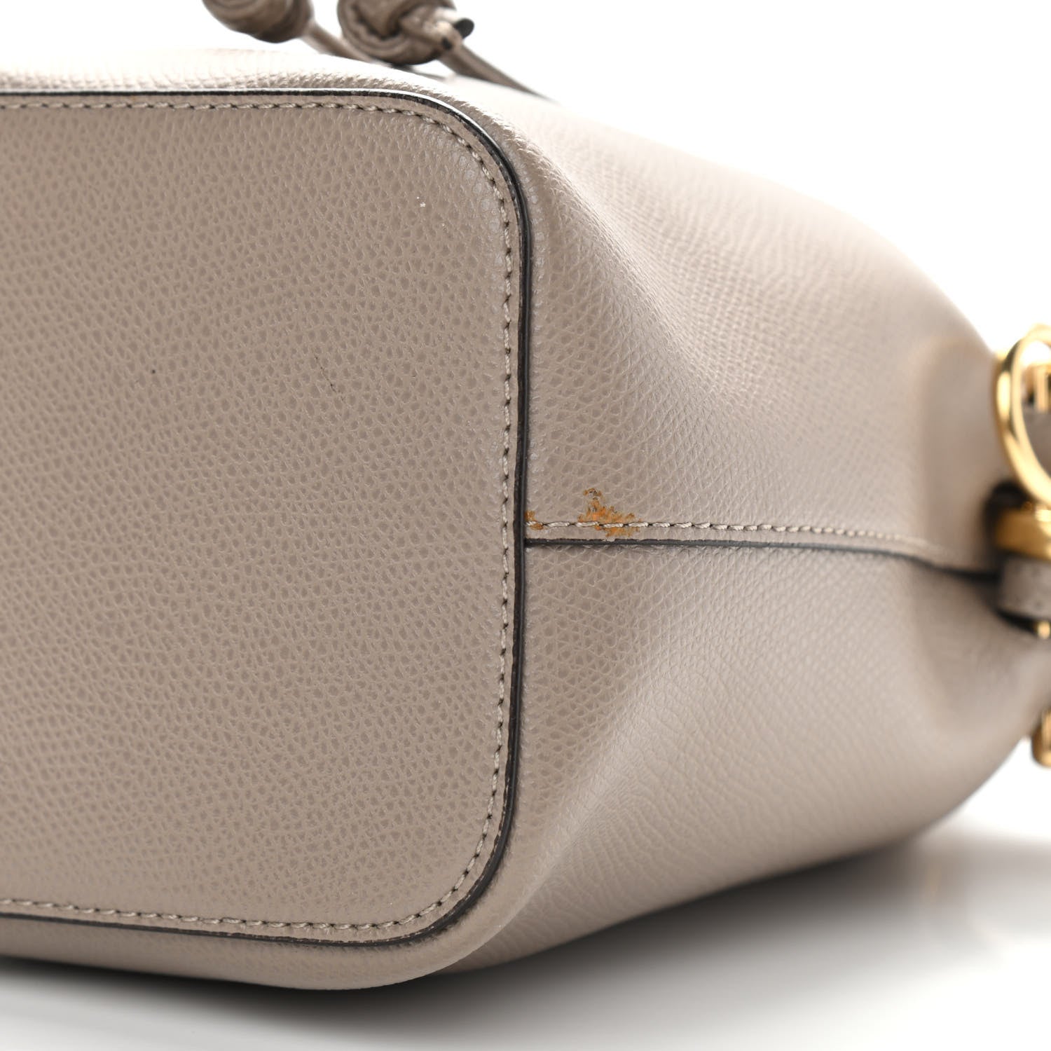 Fendi Vitello Cruise F is Fendi Mini Mon Tresor Bucket Bag Tortora 10 of 15