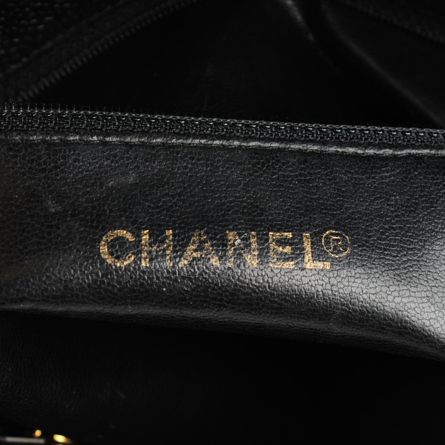 Chanel Caviar Quilted Shoulder Bag Black 7 of 8