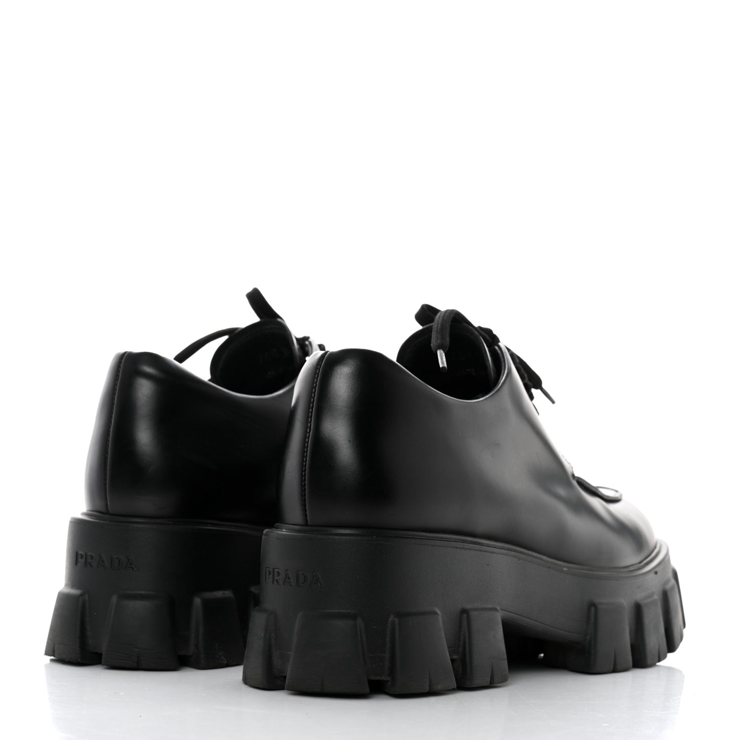 Spazzolato Rois Monolith 55mm Derby Loafers 39 Black