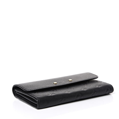 Louis Vuitton Empreinte Pont-Neuf Wallet Black 3 of 9