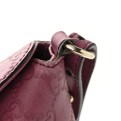 Gucci Guccissima Medium Bree Foldover Tote Peonia Flower 12 of 13
