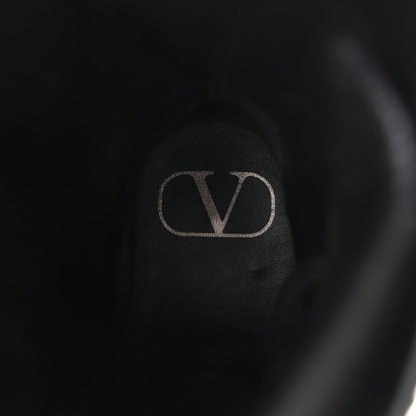 Calfskin Vlogo 30/50mm Combat Boots 39.5 Black