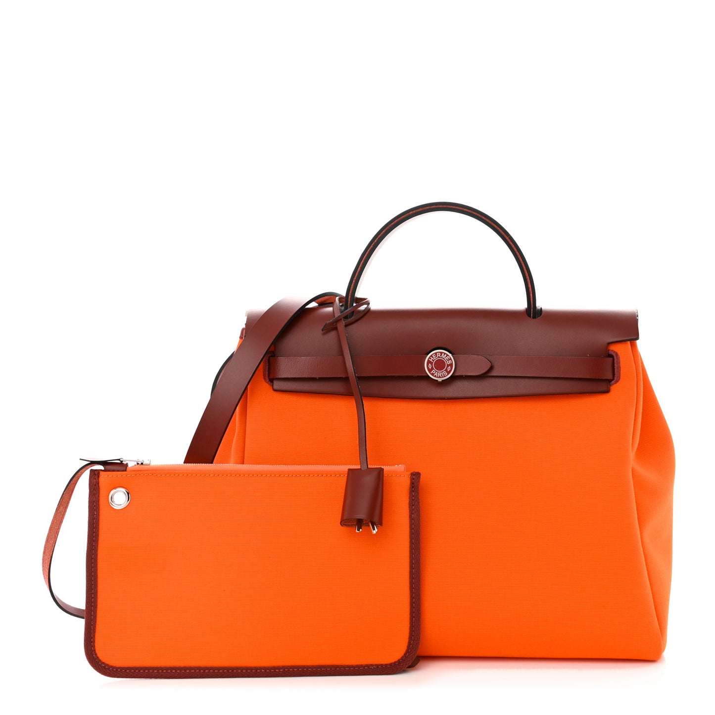 Toile Officier Vache Hunter Laque Herbag Zip PM 31 Orange Rouge H