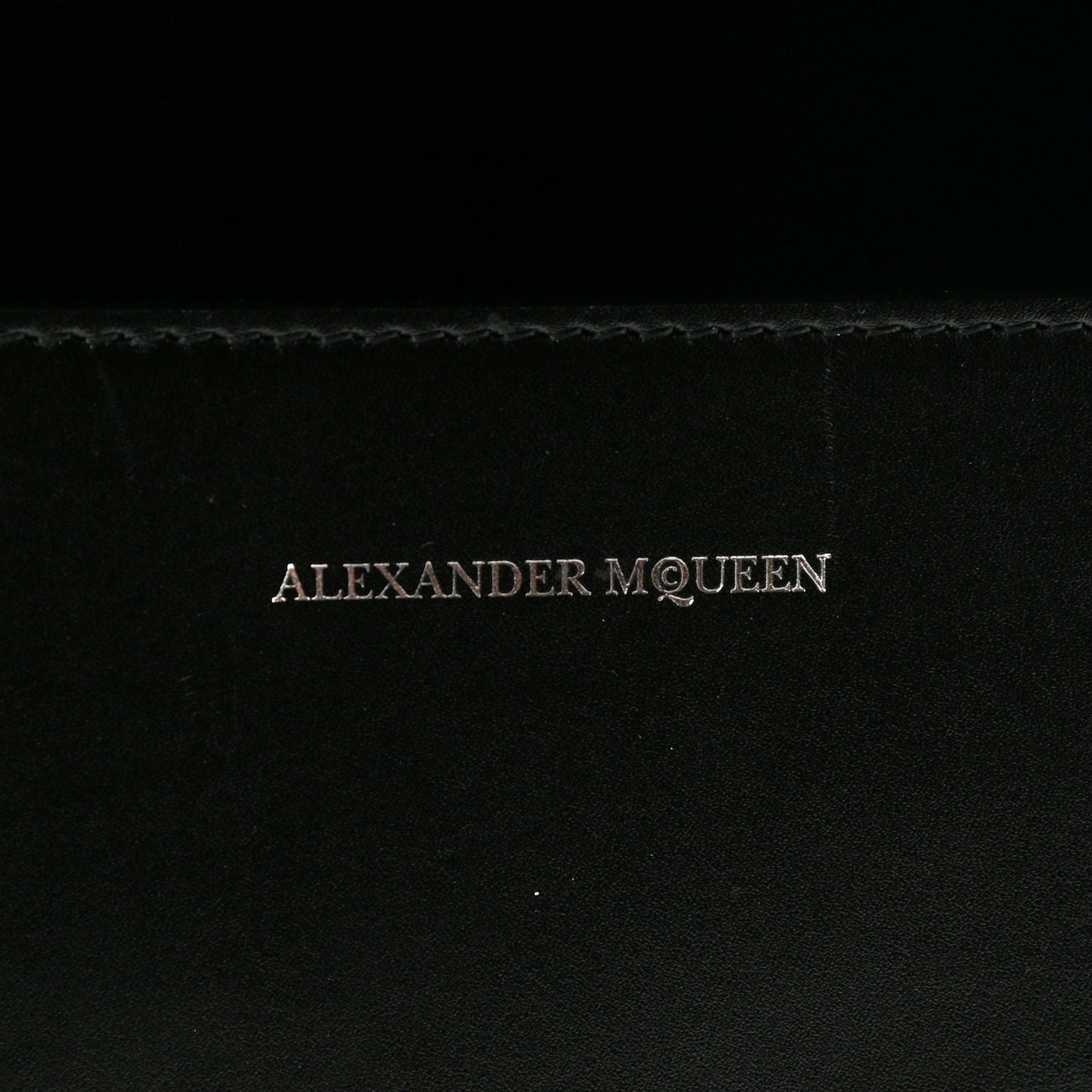Calfskin Knuckle Shoulder Bag Black