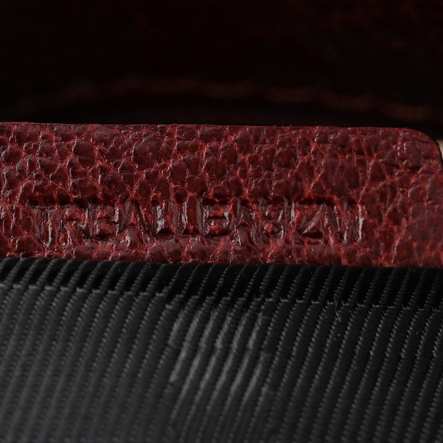 Calfskin Ashmore Tote Burgundy