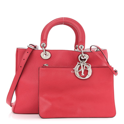 Christian Dior Calfskin Medium Diorissimo Tote Fuchsia 1 of 13