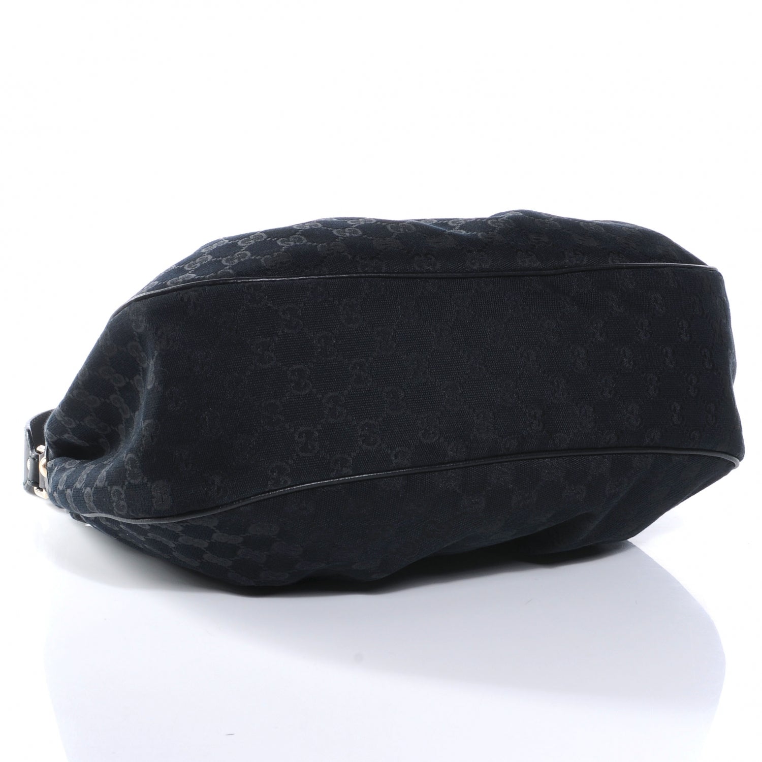 Gucci Monogram Medium Sukey Hobo Black 4 of 7