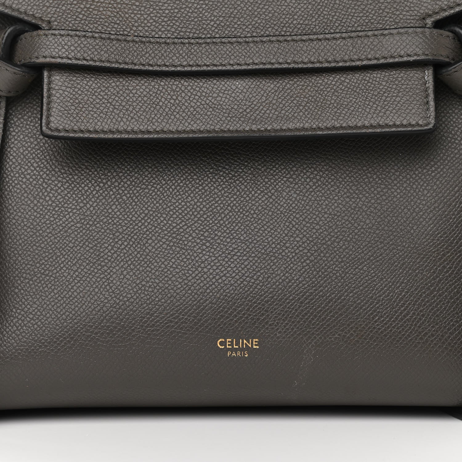 Celine Baby Grained Calfskin Micro Belt Bag Grey 7 of 20