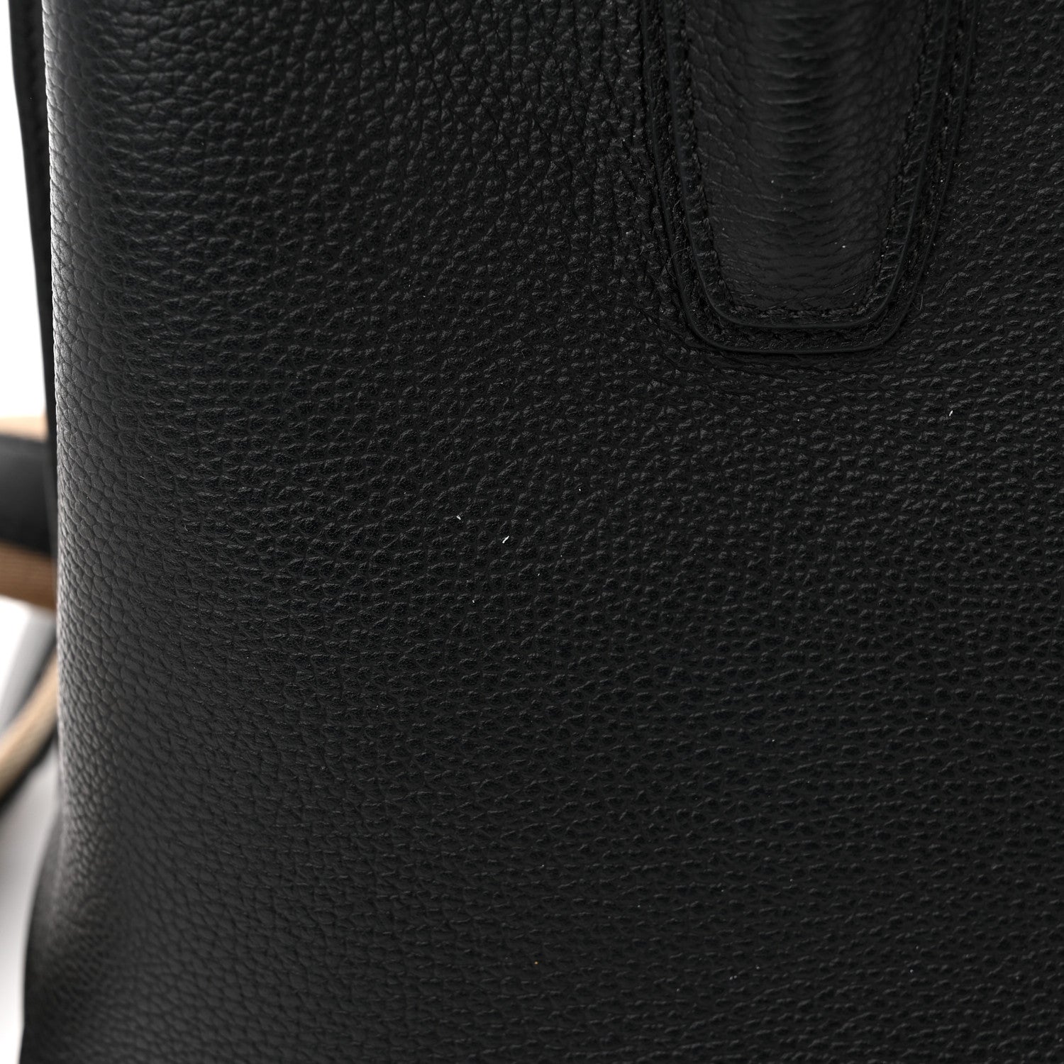 MCM Grained Calfskin Medium Milla Tote Black 10 of 11